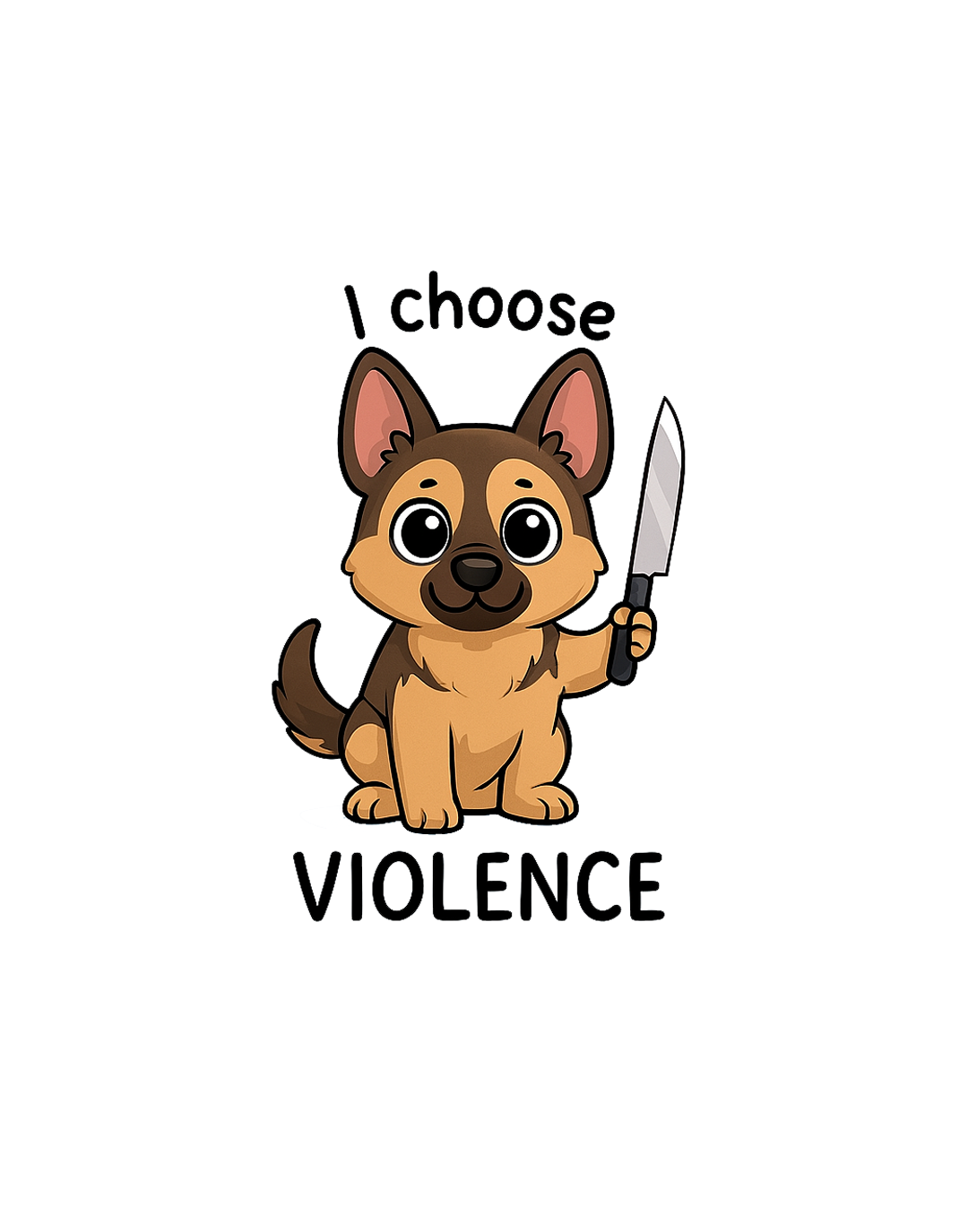 Violence Sticker