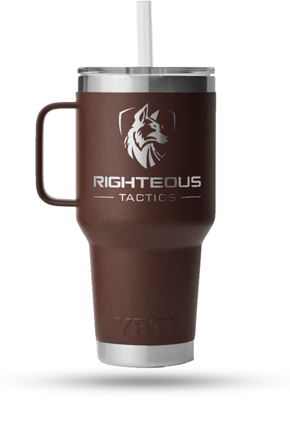 Wetlands Brown 42 oz Yeti Straw Mug