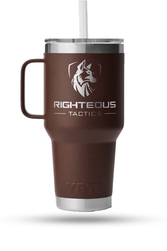 Wetlands Brown 42 oz Yeti Straw Mug