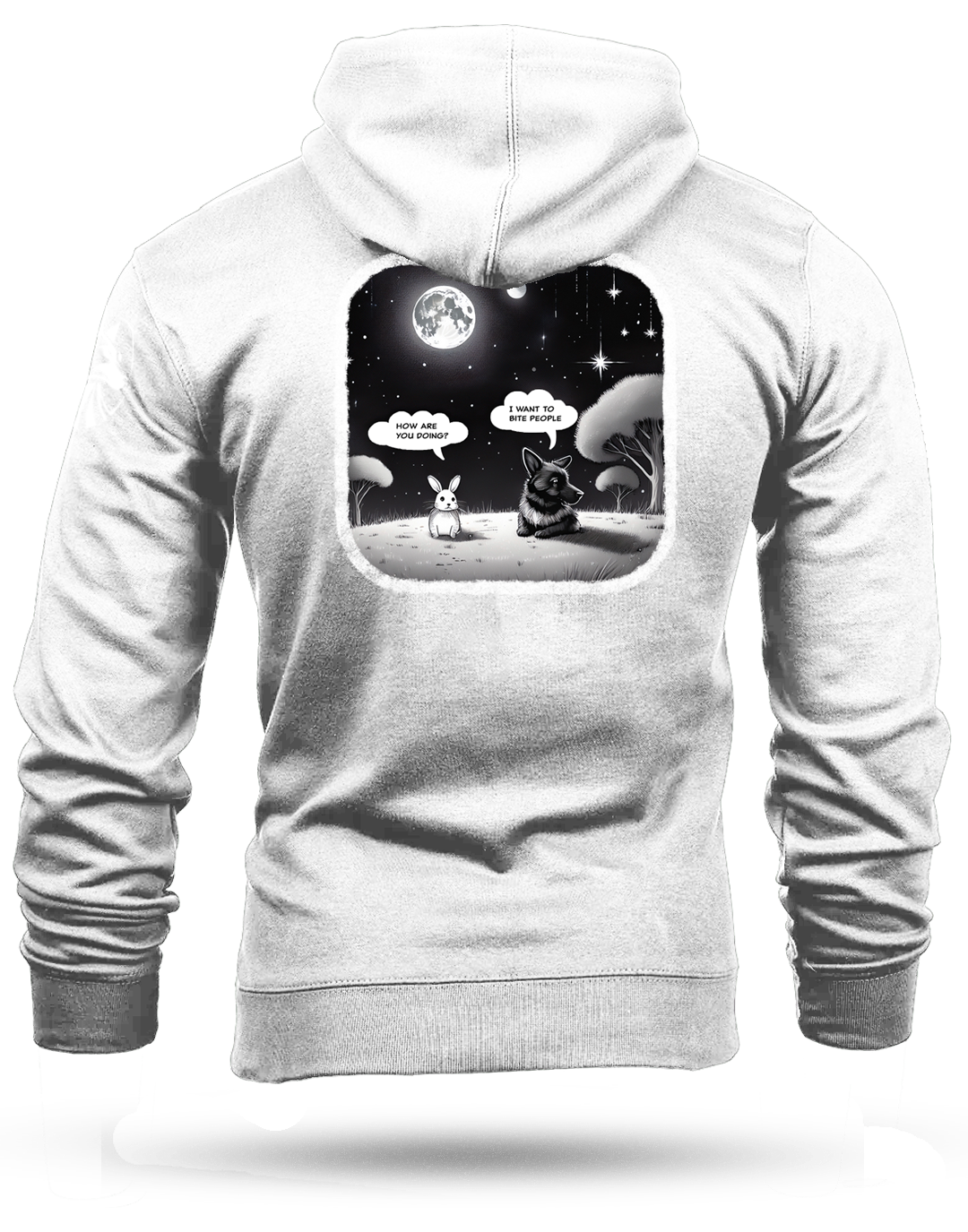 Bite Someone Heavyweight Hoodie