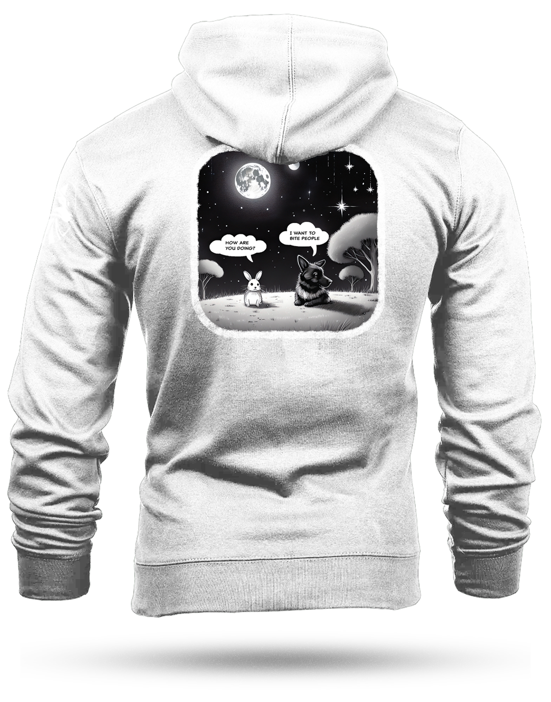 Bite Someone Heavyweight Hoodie
