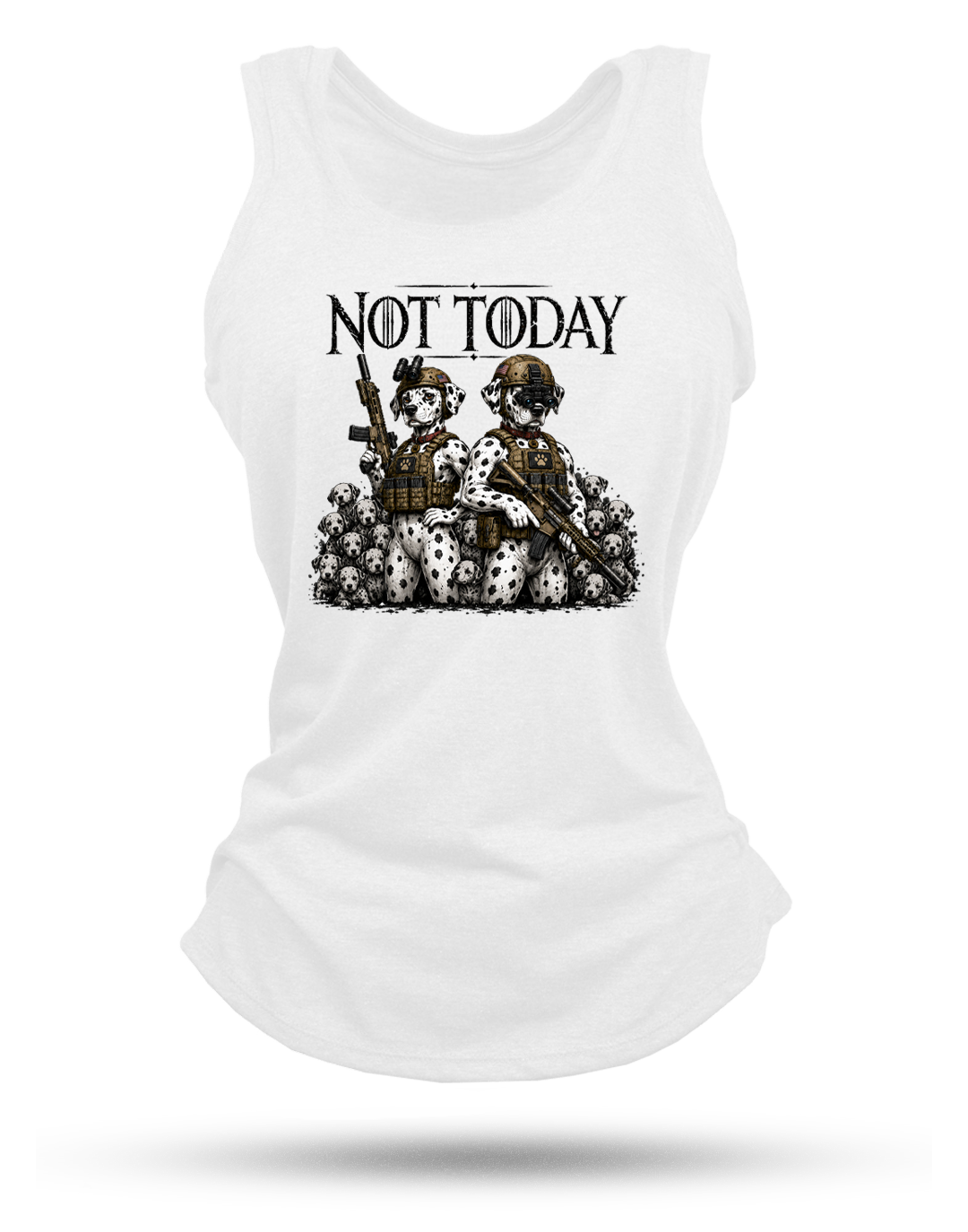 Not Today Racerback Tank