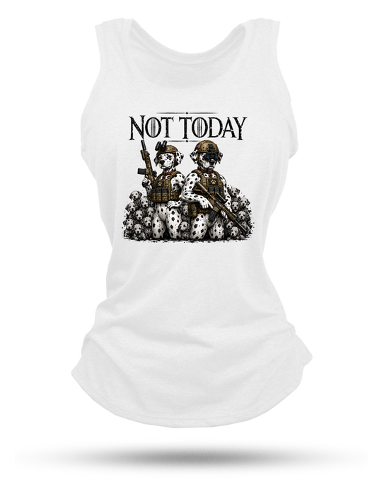 Not Today Racerback Tank