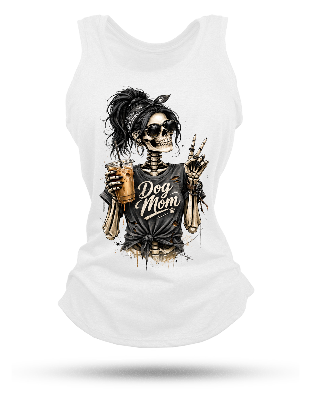 Dog Mom Racerback Tank