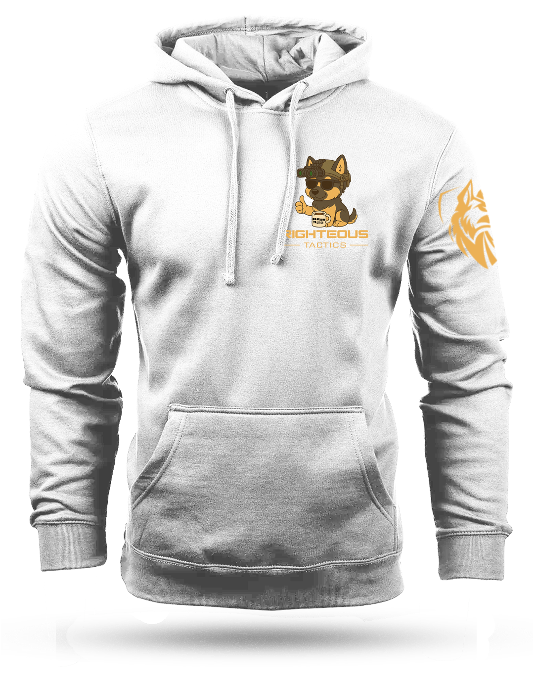 Didn't Bite Anyone Heavyweight Hoodie