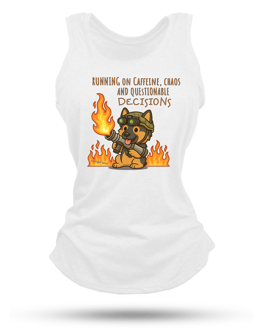 Questionable Decisions Racerback Tank