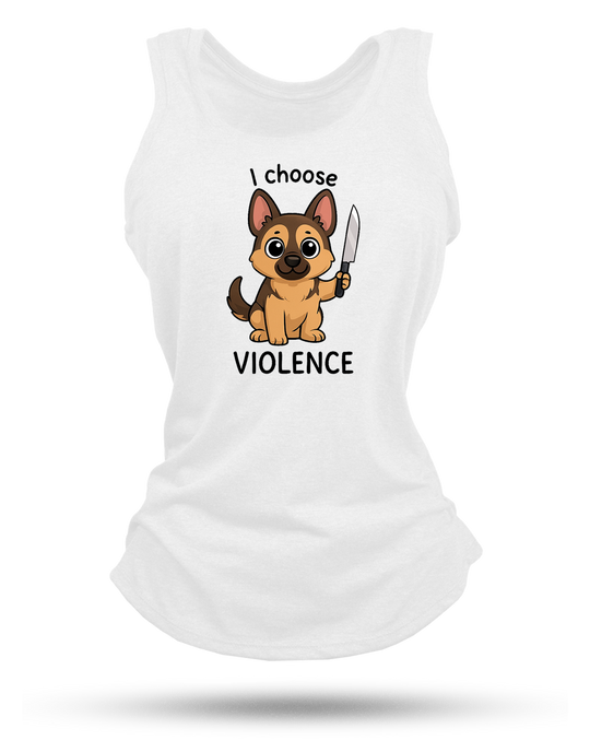 Violence Racerback Tank