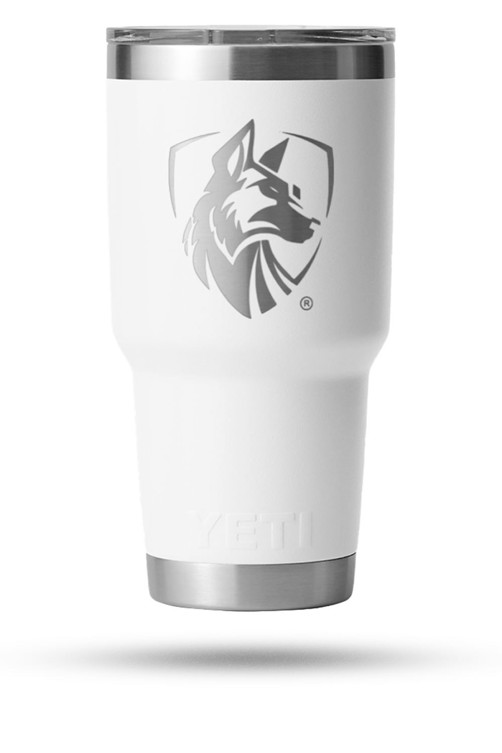White 30 oz Yeti Tumbler
