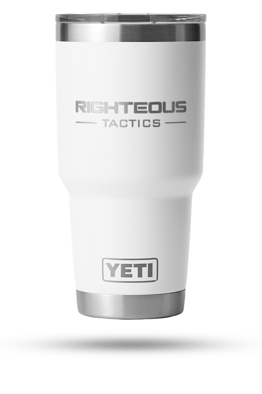 White 30 oz Yeti Tumbler