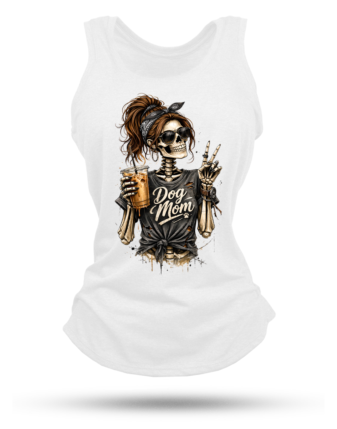 Dog Mom Racerback Tank