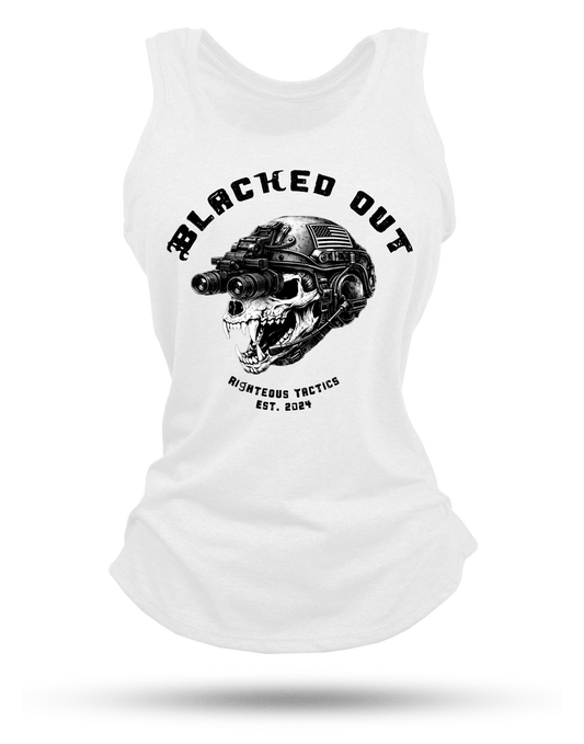 Blacked Out Racerback Tank