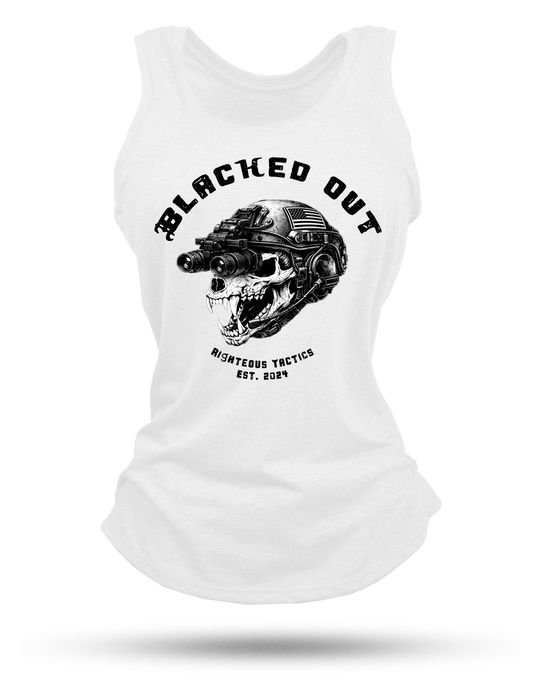 Blacked Out Racerback Tank