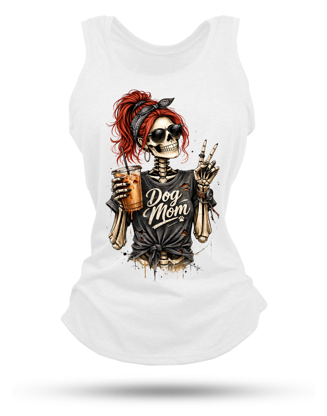 Dog Mom Racerback Tank