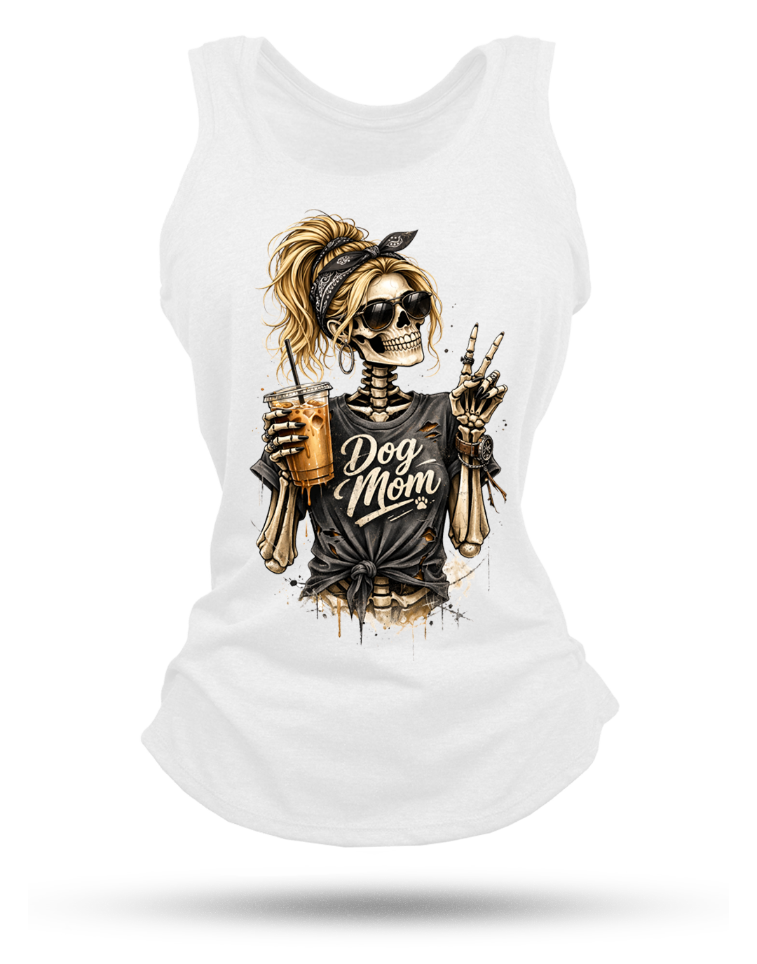Dog Mom Racerback Tank